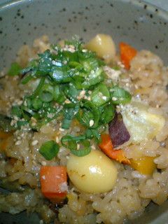 ■秋の実りの炊き込みご飯■-レシピのメイン写真