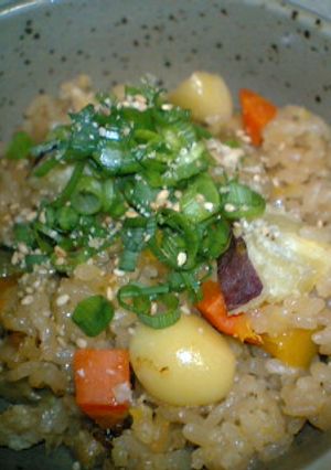 ■秋の実りの炊き込みご飯■-レシピのメイン写真