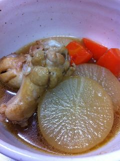 大根と鶏肉で定番煮物-レシピのメイン写真