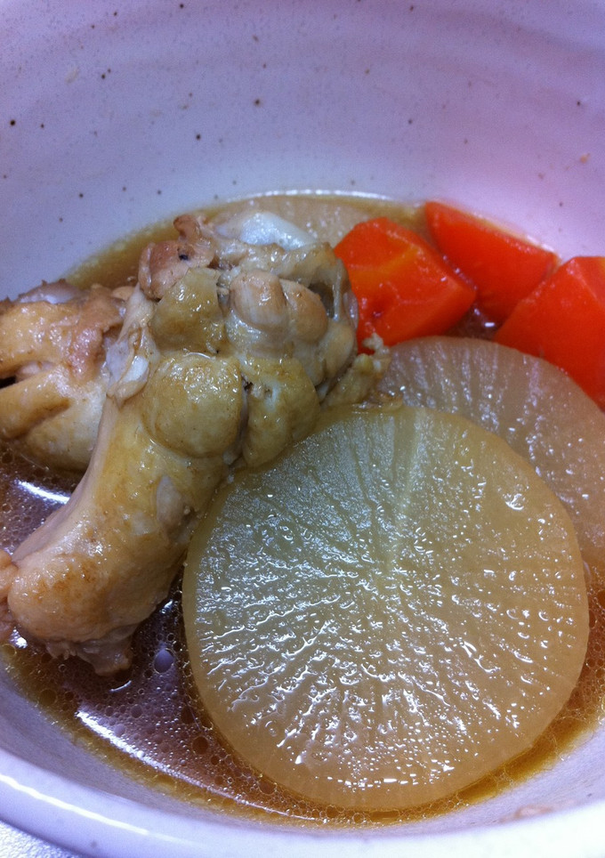 大根と鶏肉で定番煮物-レシピのメイン写真