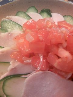 鶏はむサラダ-レシピのメイン写真
