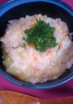 クック膳で15分！大根白菜の柔らかおじや-レシピのメイン写真