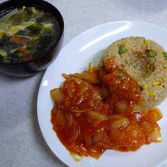 รูปของ エビチリチャーハン