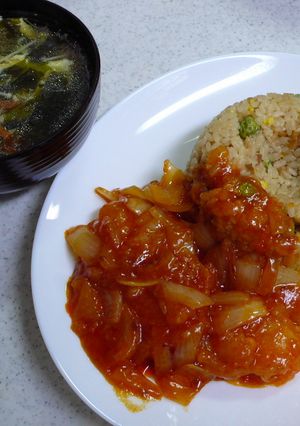 エビチリチャーハン-レシピのメイン写真