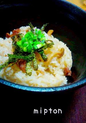 親鶏としめじの混ぜご飯☆しっかり味-レシピのメイン写真