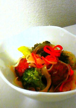 野菜たっぷり甘酢肉団子-レシピのメイン写真