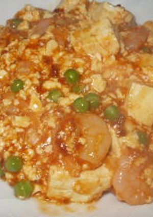 エビと豆腐のケチャップ炒め-レシピのメイン写真