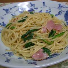 รูปของ ☆☆ほうれん草とベーコンのクリームパスタ