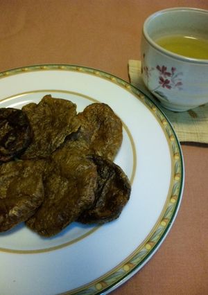 じゃじゃ麺「○龍」の肉味噌でぬれ煎餅!?-レシピのメイン写真