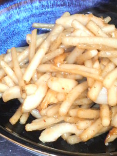 山ごぼうの味噌キンピラ-レシピのメイン写真