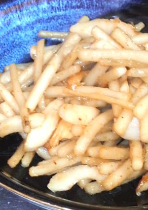山ごぼうの味噌キンピラ-レシピのメイン写真