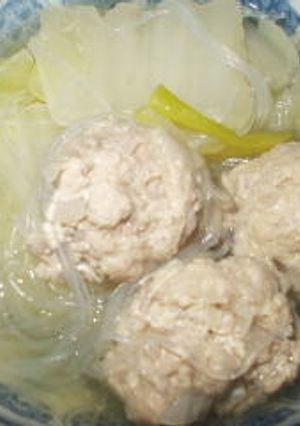 野菜たっぷり肉団子鍋-レシピのメイン写真
