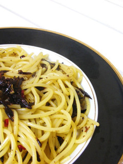 ひじきと牡蠣のスパゲッティ-レシピのメイン写真