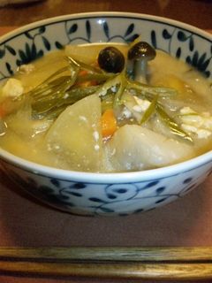 冷え性でお料理初心者さん向き「豚汁」-レシピのメイン写真