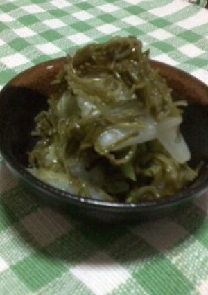 糸めかぶと白菜の和え物(*^^*)-レシピのメイン写真