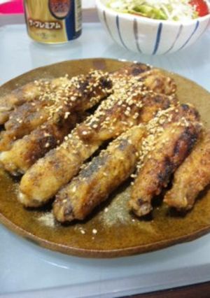 手羽先の唐揚げと万能スープ-レシピのメイン写真