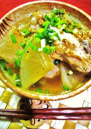 からだぽかぽか✿大根と手羽元のスープ-レシピのメイン写真