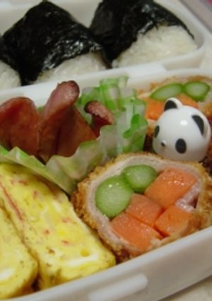＊お弁当にもOK！野菜の肉巻きフライ＊-レシピのメイン写真