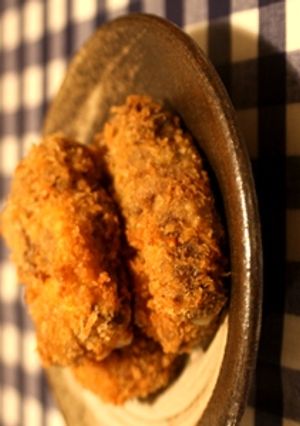 ++チーズの牛肉巻き揚げ++-レシピのメイン写真