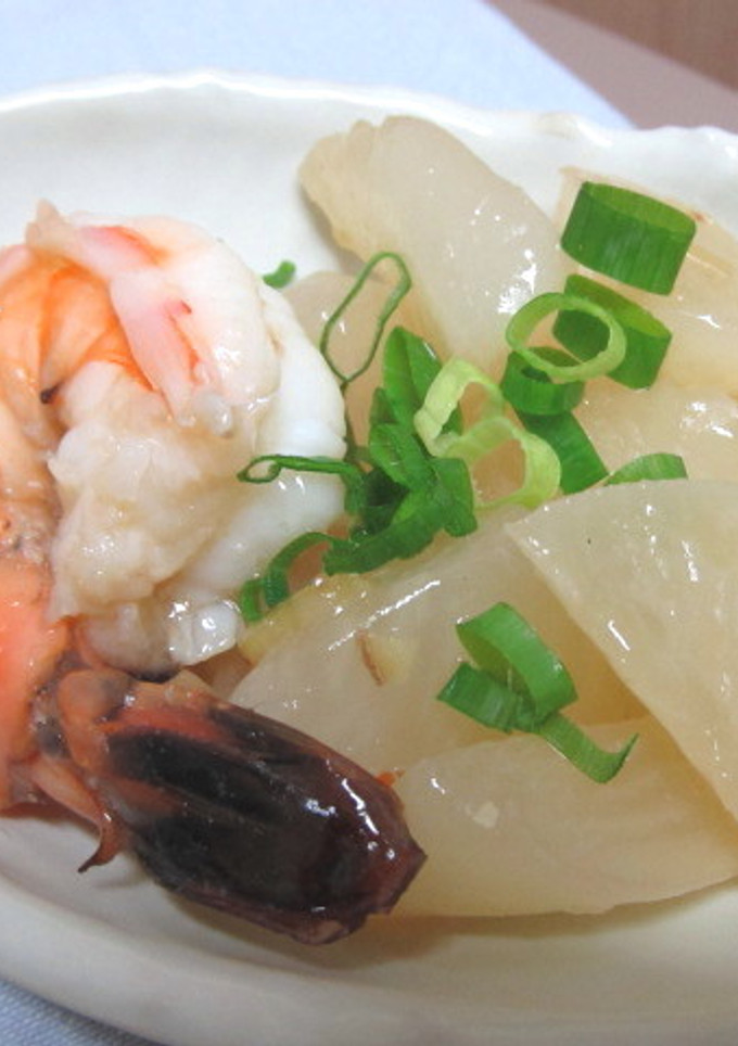 簡単★大根とエビの中華風煮-レシピのメイン写真