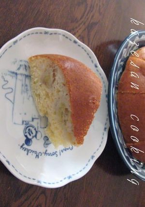 炊飯ジャーで簡単バナナケーキ-レシピのメイン写真