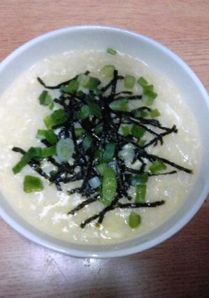 ☆超簡単！うどんｽｰﾌﾟでたまご雑炊☆-レシピのメイン写真