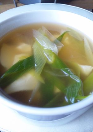♪葱と豆腐でさっぱりスープ♪-レシピのメイン写真