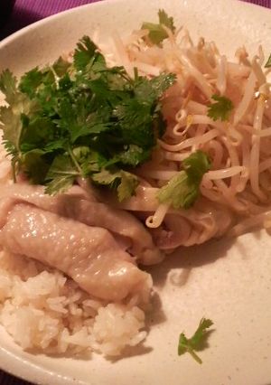 塩鶏のカオマンガイ-レシピのメイン写真