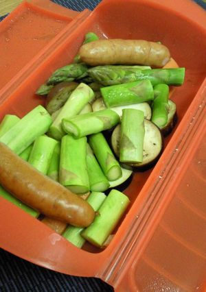 ルクエで簡単温野菜-レシピのメイン写真