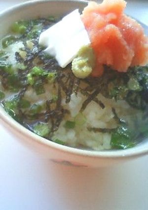 香るわさびバター♪たらこのお茶漬け-レシピのメイン写真