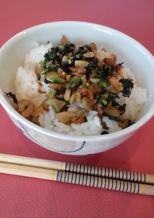 大根の葉がふりかけ♪-レシピのメイン写真