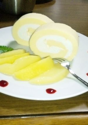 しっとり半熟チーズロール♪-レシピのメイン写真