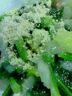 きなこ好きのほっくりねっとり青菜-レシピのメイン写真