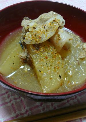 バラ肉でコクup☆鯖大根煮☆-レシピのメイン写真