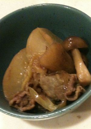 大根と豚肉の炒め煮☆生姜風味-レシピのメイン写真