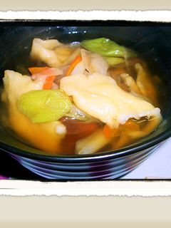 ☆☆岩手郷土料理♪ひっつみ・すいとん☆☆-レシピのメイン写真