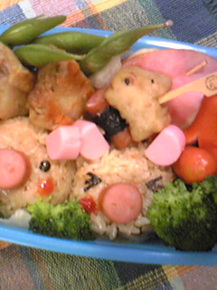 弁当・豚おにぎり-レシピのメイン写真