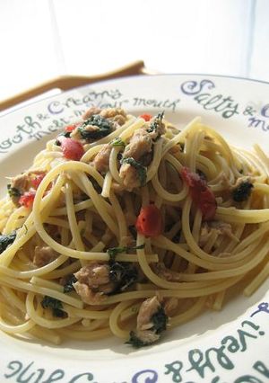 簡単☆和えるだけ♪ツナ*大葉*梅のパスタ-レシピのメイン写真
