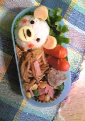 弁当・熊おにぎり-レシピのメイン写真