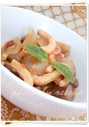 ノンオイル☆いかのイタリア風トマト煮☆-レシピのメイン写真