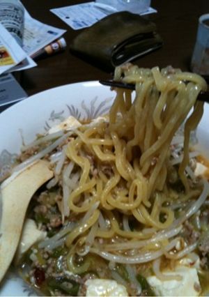 麻婆ラーメン-レシピのメイン写真