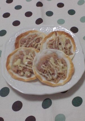 餃子の皮でツナマヨパリパリ-レシピのメイン写真