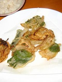 アケビのかき揚げ-レシピのメイン写真