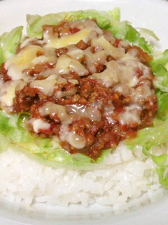 沖縄で食べたタコライス-レシピのメイン写真