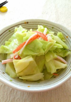 ホエーでキャベツの甘酢和え☆-レシピのメイン写真