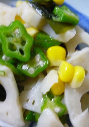 食感が楽しい♥れんこんサラダ-レシピのメイン写真