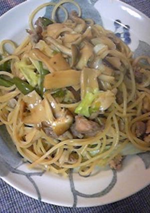 きのこと豚肉とバター醤油パスタ☆-レシピのメイン写真