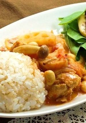 野菜たっぷりチキンカチャトラ-レシピのメイン写真