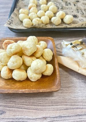 材料3つで!まんまるクッキー-レシピのメイン写真