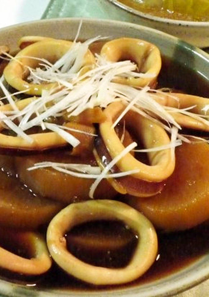 イカと大根の田舎煮-レシピのメイン写真